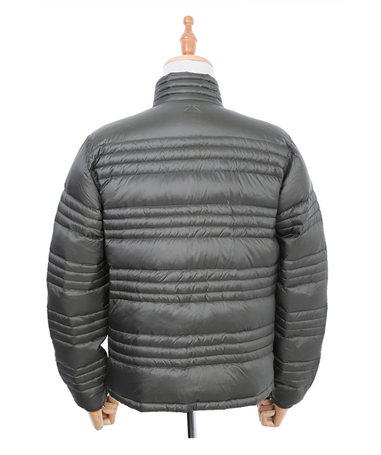 zegna/杰尼亚男装冬季男士立领保暖短款轻薄羽绒服外套1_7折现价3178