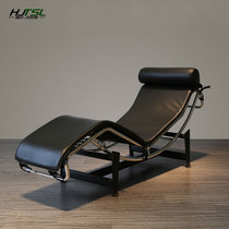 Simple modern lazy single recliner Chaise Lounger Nordic stainless steel Corbusier amelo chair