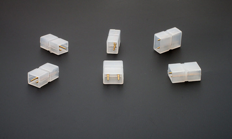 led3528/5050/3014灯带中间接两线连接针接头两线两芯灯带连接器