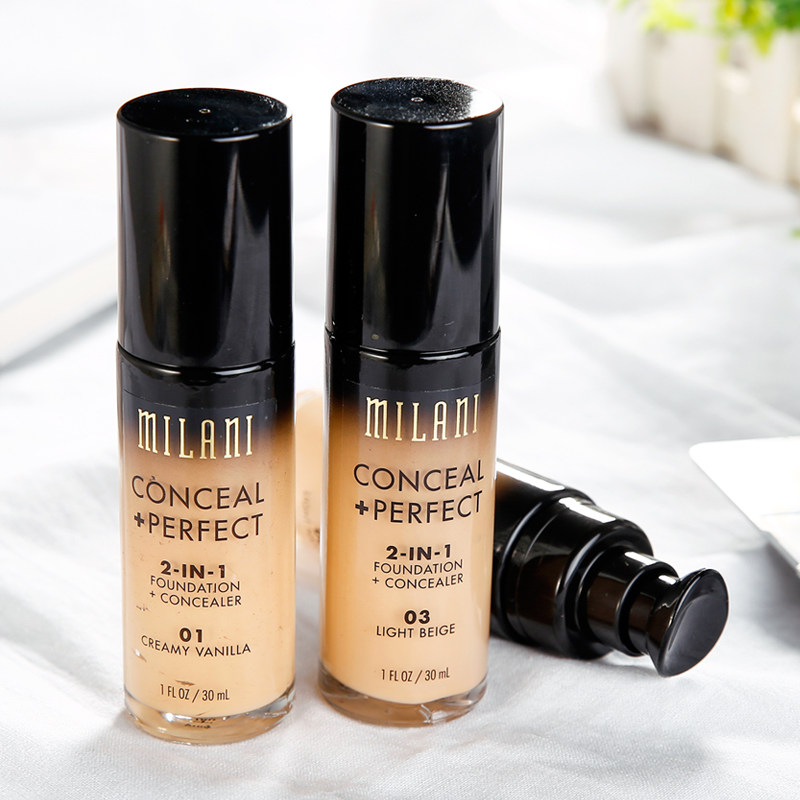 ③— milani防水遮瑕粉底液霜