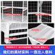 Shibang light and medium-sized warehouse shelves storage clothes partition mesh display rack warehouse grid storage rack storage rack