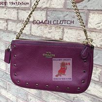 COACH CLUTCH 39246 Canadian COACH counter Women bag handbag hand multi-purpose mahjong bag