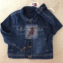 TOMMY imported TOMMY childrens clothing Canadian girl suit 4-year-old long-sleeved denim jacket jacket