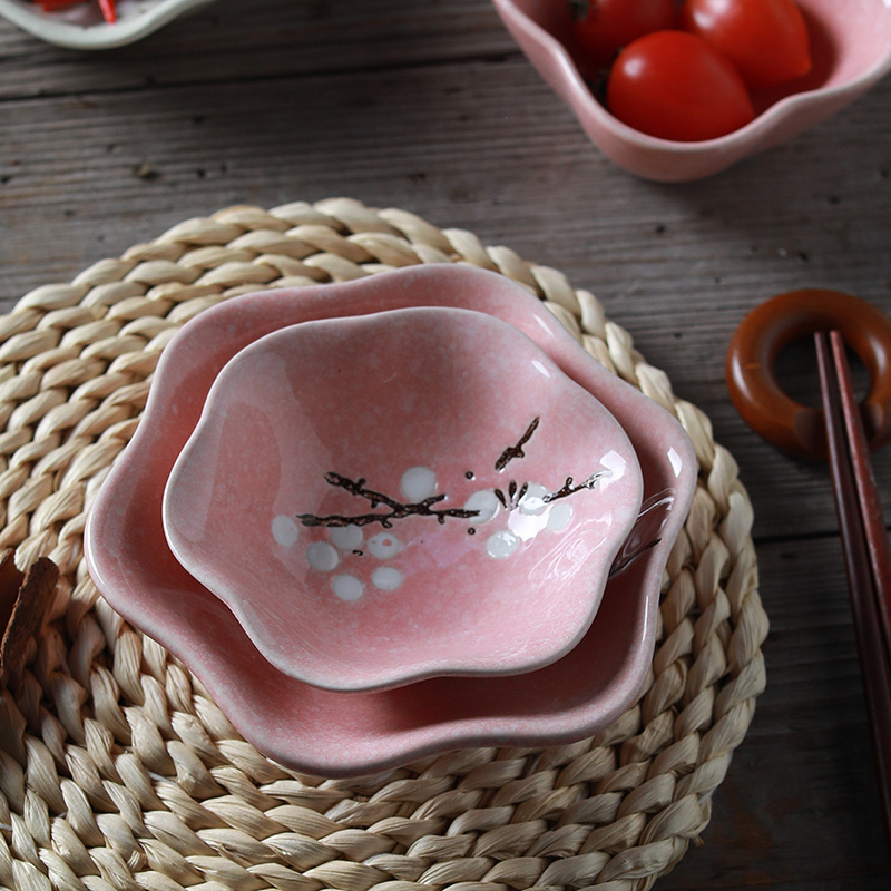 Household ceramics small plate taste dish of creative move dipping sauce dish pickles plate, snack plate tableware