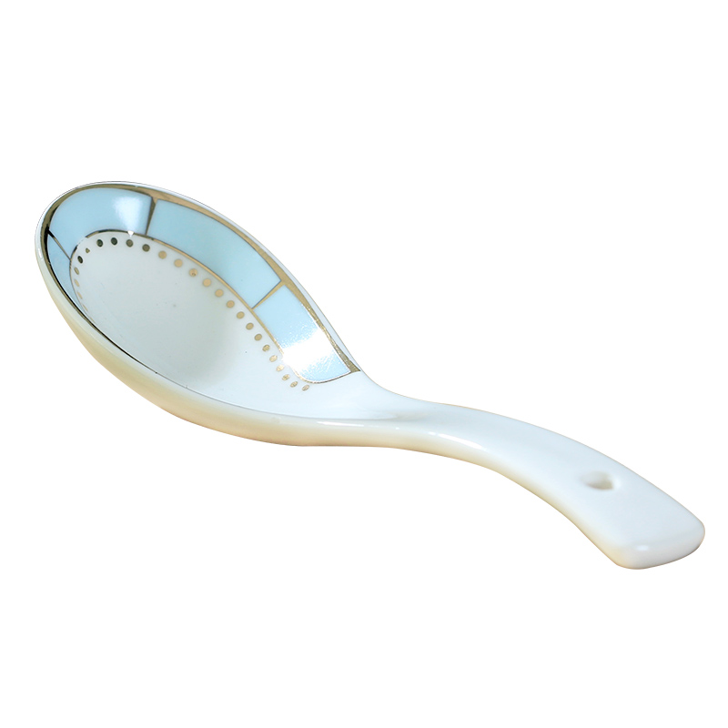 Ipads China ultimately responds soup spoon of jingdezhen ceramic household small spoon, restaurant, small spoon, creative contracted to eat small spoon 2 only