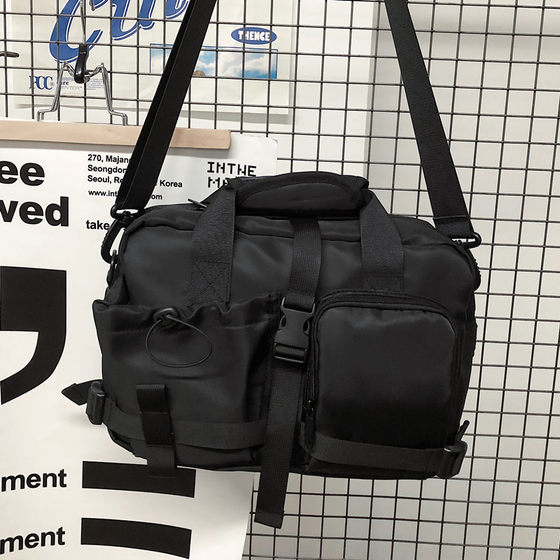 Working machine function handbag Japanese street trendy -off tide brand messenger bag men's tide brand shoulder bag backpack Working machine function handbag Japanese street trendy -off tide brand messenger bag men's tide brand shoulder bag backpack