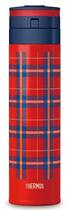 (Domestic spot)THERMOS gourmet magician limited red plaid ultra-light insulation and cold preservation cup 450ml