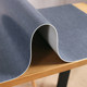 ຜ້າປູໂຕະສີຟ້າ Nordic Grey table mat insulation mat pvc soft glass waterproof anti-scalding thick oil-proof house washable