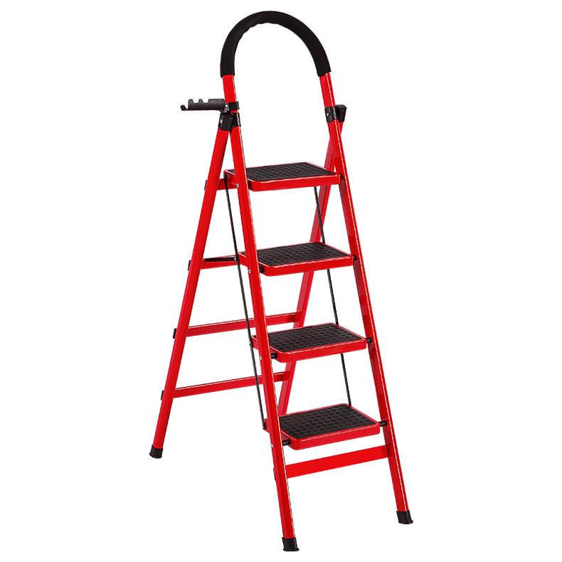 怡奥梯子家用折叠梯子加厚加粗人字梯移动楼梯