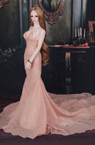 BJD SD Doll Dress 3 Points Suit Skirt Evening Dress Sequin Dress