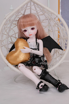 BJD SD doll doll six points skirt suspenders halloween little devil suit