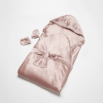 Cnsilk 100% Mulberry Silk Genuine Silk Baby Hug Quilt By Baby Sleeping Cover Blanket Mulberry Silk Padded Quilt Bag Quilt