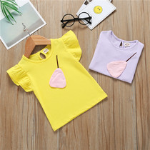 Childrens Short Sleeve T - Shirt 2020 New Cotton Girl Dress Baby Han - style Baby - Han Weather Kids Tops