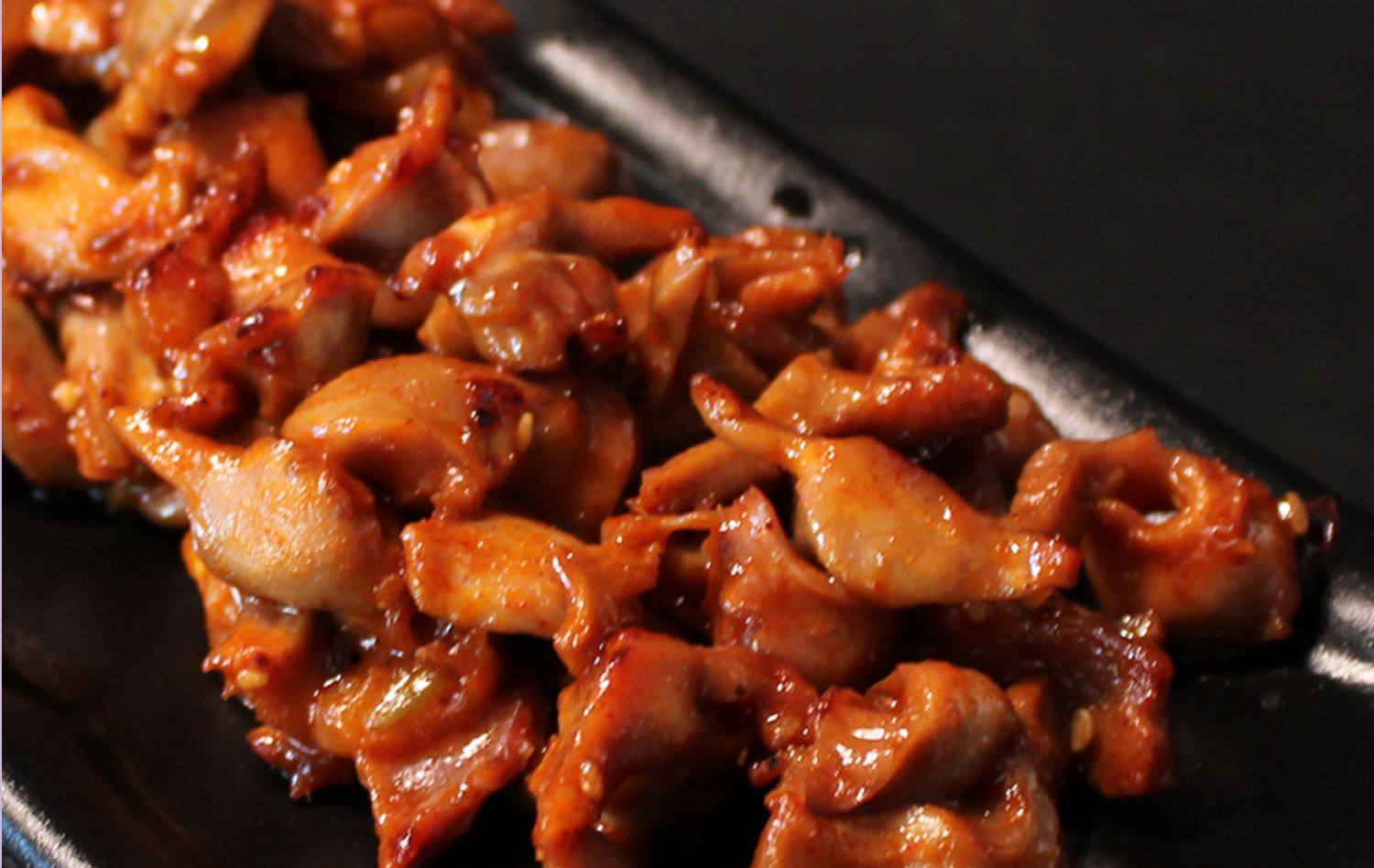 延边辛韩辣拌鸡胗正宗韩国烤肉食材半成品腌制朝鲜自助烧烤食材