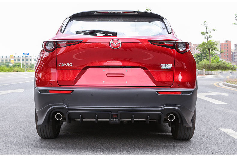 适用于马自达cx30前唇前铲侧裙后唇保险杠大小包围装饰改装件