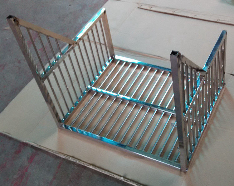 特价优质纯不锈钢跳笼可拆装鸽子笼 可安装电子踏板 鸽具信鸽用品