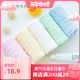 Jieliya baby saliva towel, bib, cotton gauze, baby square, newborn face towel, 10-pack Jieliya baby saliva towel, bib, cotton gauze, baby square, newborn face towel, 10-pack