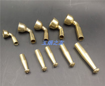 Special price mechanism brass cigarette holder bite mouth brass cigarette pot traditional old-fashioned dry smoke bag Rod accessories size complete