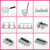 Nine Palace Lattice 12 Gg 18 24 Glock 24 Glock East cooking Separators Strings of Sesame Hot and Boiled Pasta Cooking with Boiled Bread and Fried Basket