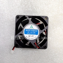 Original FAN6025 12V Volt 2W 60*60*25 6CM 2-wire power supply chassis INVERTER cooling fan
