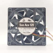 Original SANYO 9GV1224P4G03 24v V 0 84A12cm12025 inverter cooling fan