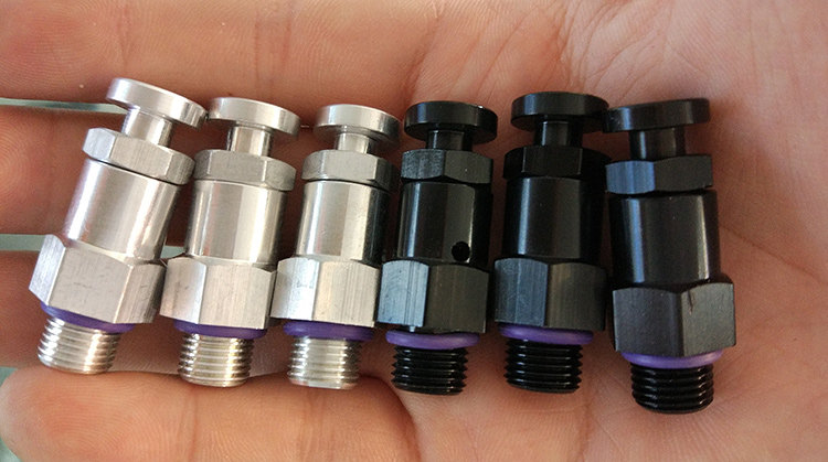 qe04 快速排气阀气门芯开关快排阀放气嘴 泄气阀 diy快排阀单向阀