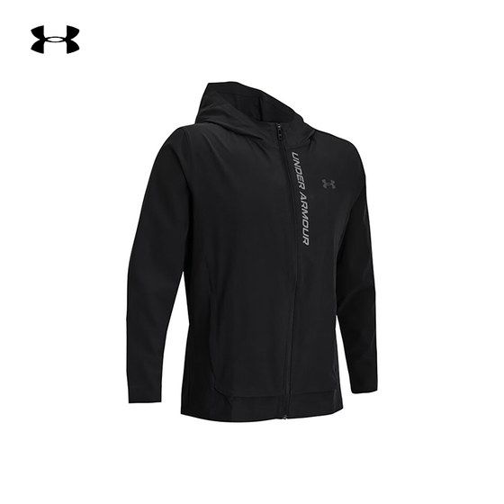 UA Andema Out The Storm Men's Running Sports Leisure Jacket Top 1376794-025 UA Andema Out The Storm Men's Running Sports Leisure Jacket Top 1376794-025