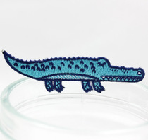 Japan Original Bottling Imported Embroidery Machine Encrypted Making Embroidered Cloth Patch Clothing Decoration Patch With Fur Coat Accessories Accessories