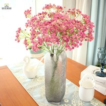 Hipster glass transparent vase can be filled with water and dried flowers all over the Sky star set living room decoration bedroom decoration bedroom