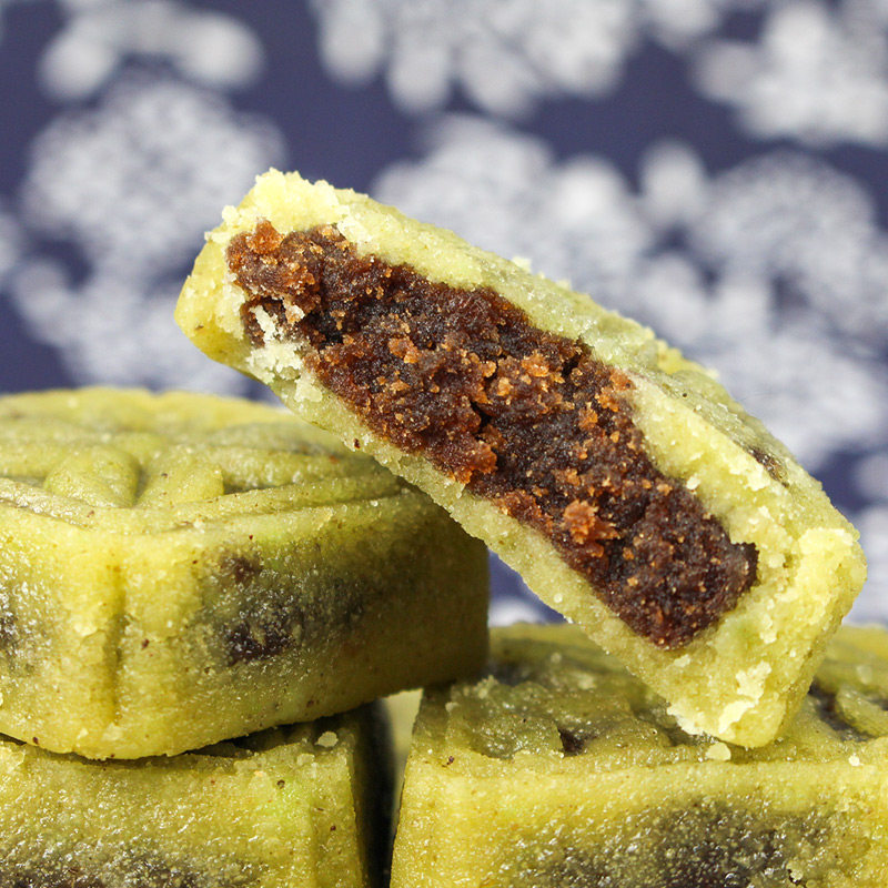 西溪糕团铺绿豆糕点心220g 传统糕点杭州特产纯手工制作零食小吃