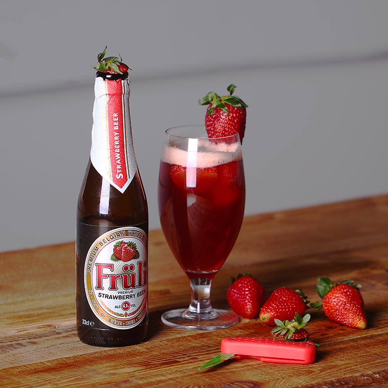 fruli芙力草莓小麦啤酒
