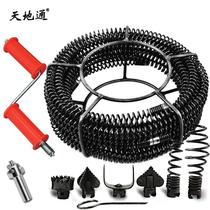 Tools through the sewer artifact Pipe dredger Household electric kitchen floor drain plug through the toilet toilet manual