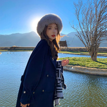 (The Grand Cloisters spirit) The Tibetan dresses 2021 Winter new medium-long-style Windproof Coats women