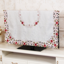 TV Cloth Cover LCD 55 50 42 65 TV Cover Dust Cover Lace European