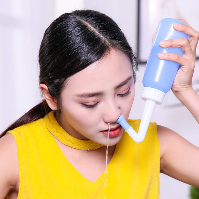 美时美洁成人儿童生理盐水冲鼻喷雾鼻腔清洗鼻子冲洗器喷鼻洗鼻壶