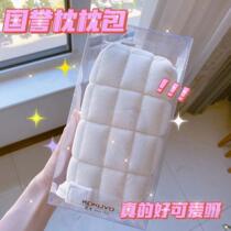 Pillow Pillow Pillow Bag Pen Bag Super Cute 2021 New Pop High School High School Decompressed Stationery Plush Large Capacity