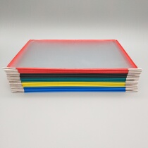 A4 metal skeleton display file bag folder display page turning page file rack replacement page