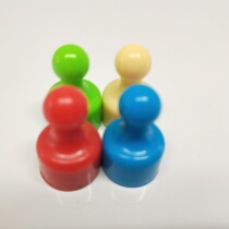 Color strong magnetic pushpin office magnetic buckle large round magnet calligraphy and painting felt whiteboard teaching fixed magnet