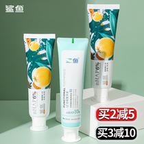 Shark Toothpaste Whitening to Yellow to Stenostomy Breath-Breath-Proof Mens Mouth Clean Care Woman