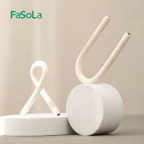 FaSoLa arbitrary S-type adhesive hook multifunctional non-perforated clothes cap storage cabinet casual lock bent mobile phone holder