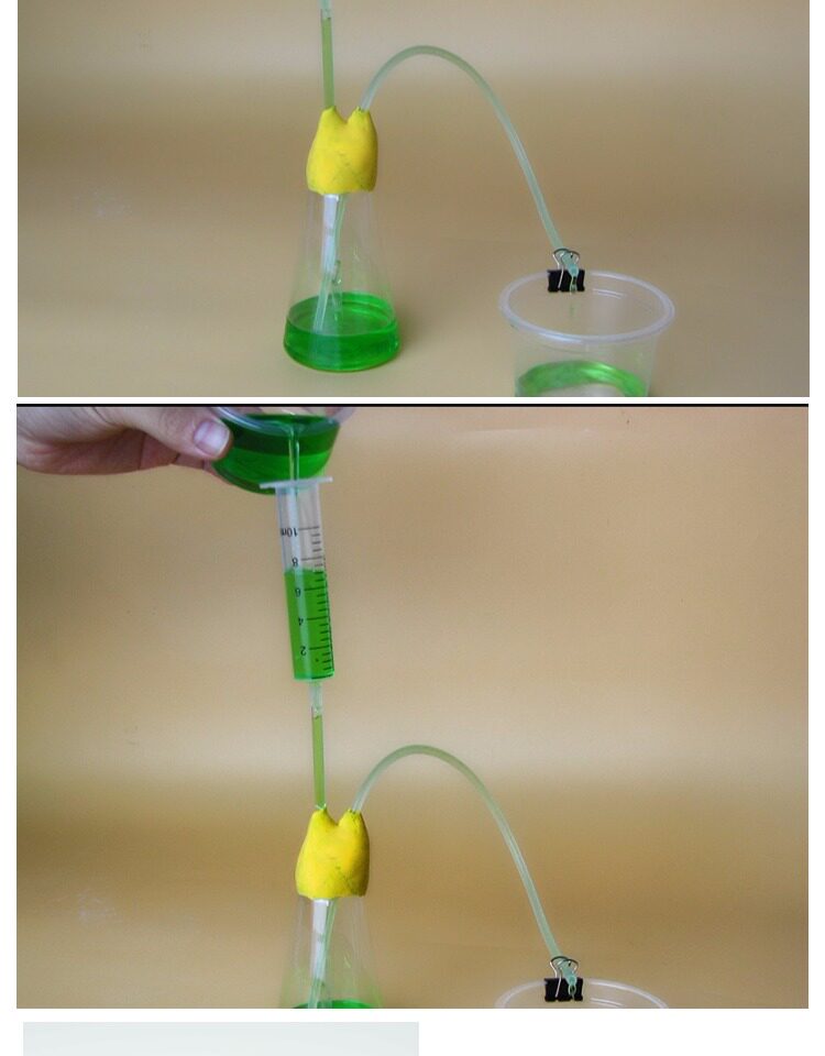 神奇喷泉实验 学生手工自制diy科技小制作益智玩教具科学学具