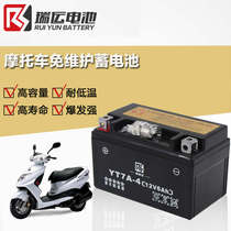 Xinruiyun scooter battery 12v moped battery maintenance-free 12N7-2B Xunying Neptune