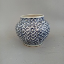 Hot sell Qingguang hand - made green pattern small cylinder Jingdezhen antique porcelain antique old - fashioned collection
