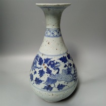 Yuanqing Fengguo Flower Yu Kang Yu Yu Yu Yu Yu Yu Yu Yu antique bottle antique collection do old swing pieces high imitation handicrafts