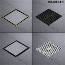 All copper floor drain shower room invisible Tibetan sewer core deodorant toilet bathroom balcony large displacement floor drain