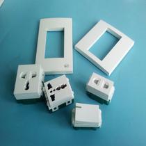 120 type 86 type 118 type panel module two-plug three-plug power supply one-open double control socket accessories White
