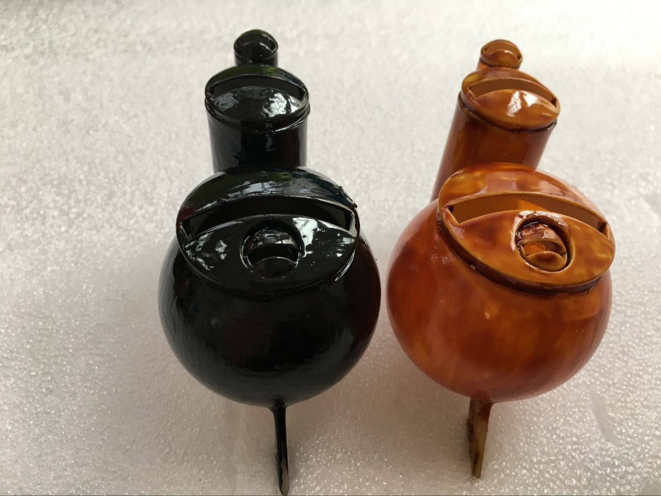 包邮鸽具信鸽用品竹子葫芦塑料乒乓球手工制作风哨尾哨鸽笛鸽哨子