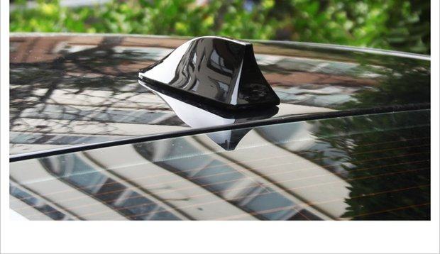 汽车通用型鲨鱼鳍天线带信号收音鲨鱼天线车顶改装车用天线装饰