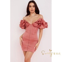 house of cb 21 autumn summer new superior sense dress temperament to wrap a chest a plethora