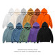 Wukong has stock ins spring new hedging pure color hooded sweater men's tide brand loose couple all-match blouse Wukong has stock ins spring new hedging pure color hooded sweater men's tide brand loose couple all-match blouse